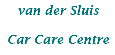 logo van der sluis car care centre